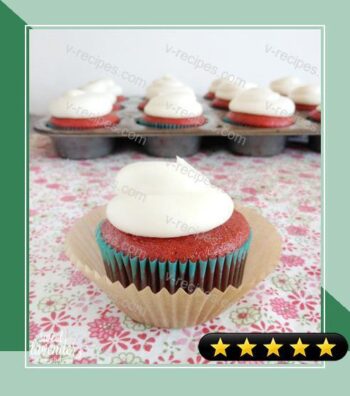 Red Velvet Cupcakes with Cream Cheese Frosting recipe