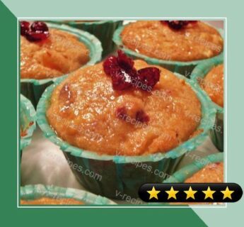 Healthy Fruitcake Muffins with Honey Apricot Glaze recipe
