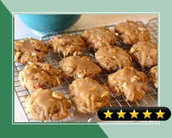 Maple-Glazed Apple Cookies recipe