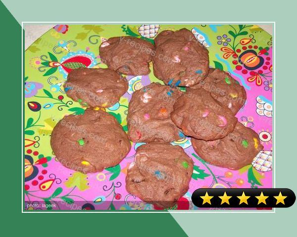 M&M Chocolate-Chocolate Cookies recipe