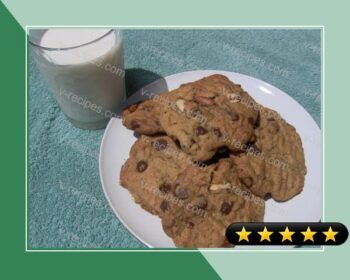 Double Chocolate Chunk Peanut Cookies recipe