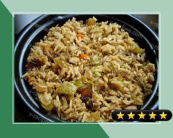 Veggie and Wild Rice Pilaf recipe
