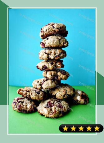 White Chocolate Cranberry Oat Cookies recipe