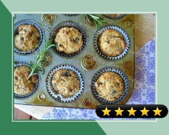 Rosemary Fig Whole Grain Muffins recipe
