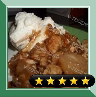 Apple and Pear Crumble recipe