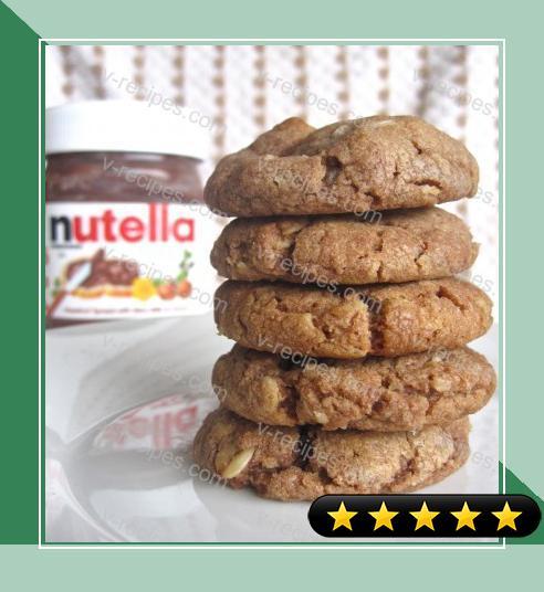 Nutella Peanut Butter Cookies recipe