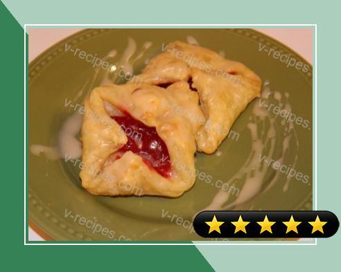 Puff Pastry Cherry Blossoms recipe