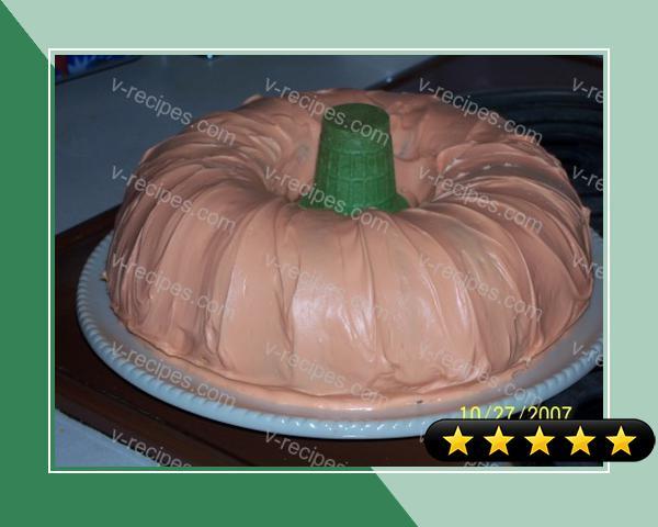Pumpkin Patch Cake - Cute! recipe