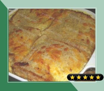 Cheese and Onion Pudding recipe