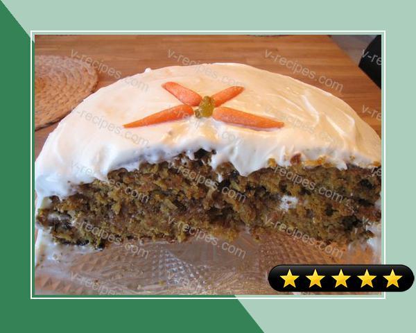 Carrot Cake with Cream Cheese Frosting recipe