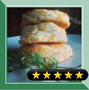 Cheddar-Thyme Flaky Biscuits recipe