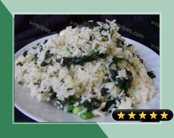 Speedy, Green Rice recipe