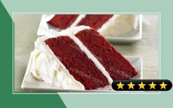Red Velvet Cake With Vanilla Cream Cheese Frosting recipe