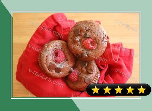 Double Chocolate Raspberry Muffins recipe