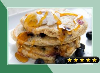 Blueberry-Wholewheat Pancakes recipe
