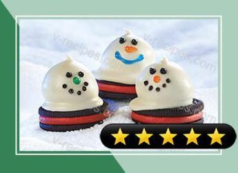 Melting Snowmen OREO Cookie Balls recipe