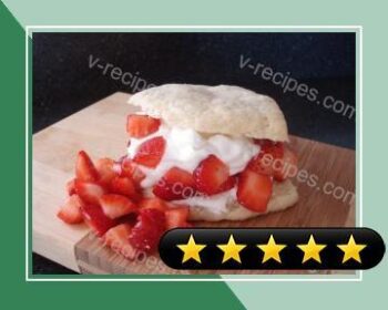 Strawberry Shortcakes for Two recipe