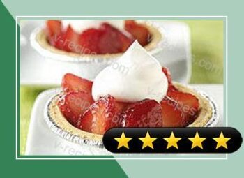 Individual Glazed Strawberry Tarts recipe