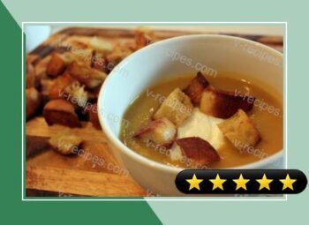 Roasted Garlic & Butternut Soup recipe