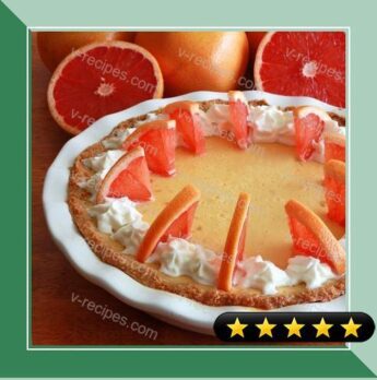 Pink Grapefruit Cream Pie recipe
