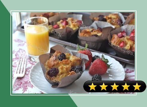 French Toast Cups with Berries recipe