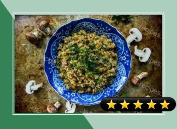 Savory Mushroom Oatmeal recipe