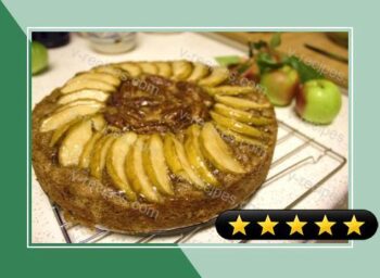 Apple-Pecan Olive Oil Cake recipe