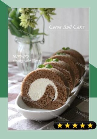 A Fluffy Cocoa Swiss Roll Sponge recipe