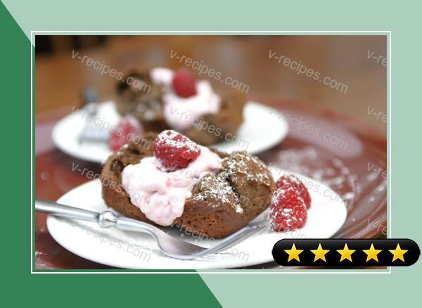 Chocolate Raspberry Shortcakes recipe