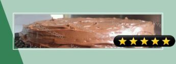 CHOPPER'S SOUR CREAM CHOCOLATE CAKE W/ CHOCOLATE FROSTING recipe