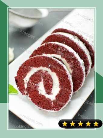 Red Velvet Cake Roll recipe