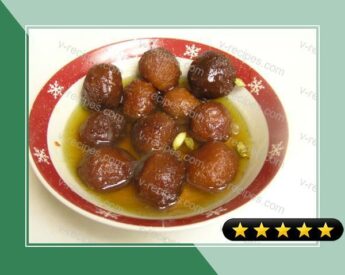 Sweet Milk Balls (Gulab Jamun) recipe