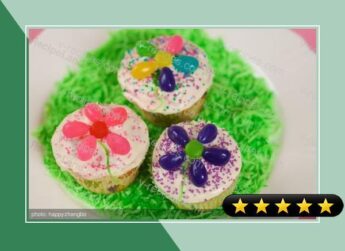 Easter Flower Cupcakes recipe