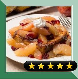 French Toast Apple Cobbler recipe