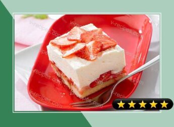 Strawberry-Lemon No-Bake Cheesecake recipe