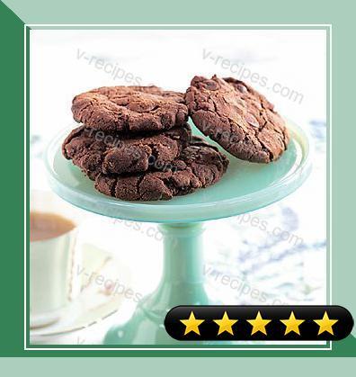 Dark Chocolate Oatmeal Cookies recipe