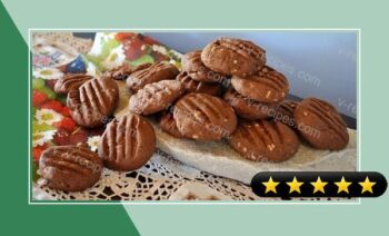 Chocolate and Almond Cookies recipe