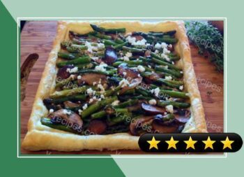 Asparagus and Goat Cheese Tart recipe