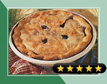 Old-Fashioned Blueberry-Maple Pie recipe