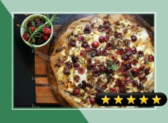 Roasted Cherry and Brie Pizza recipe