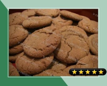 Memo's Molasses Cookies recipe