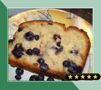 Blueberry-Lemon Tea Bread recipe