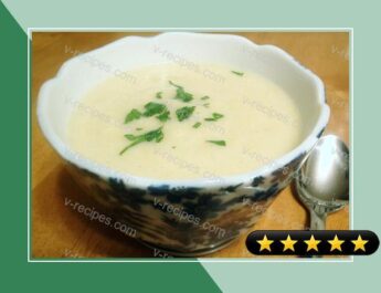 Cream of Turnip, Potato and Leek Soup recipe
