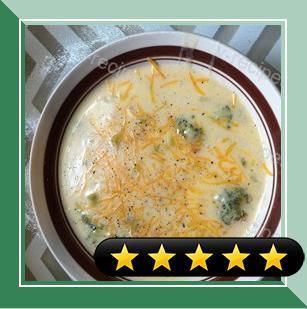 Copycat Panera Broccoli Cheddar Soup recipe