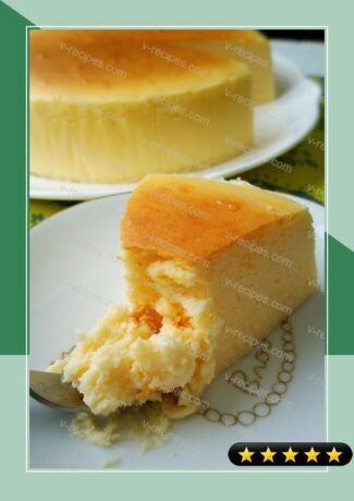 Moist and Rich Half-Baked Souffle Cheesecake recipe