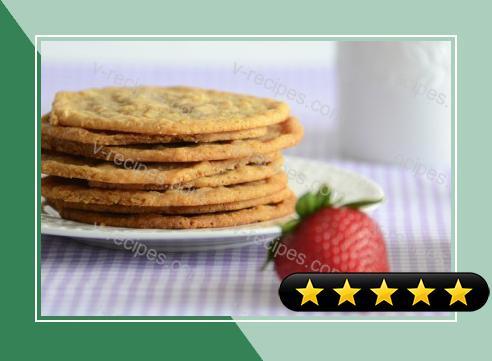 Thin & Chewy Graham Cracker Crumb Cookies recipe