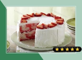 Strawberry-Swirl Cake recipe