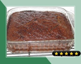 Dark Molasses Gingerbread Cake recipe