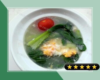 Bak Choy and Egg Soup recipe