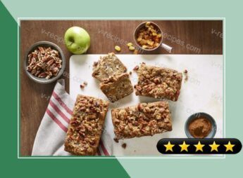 Spiced Apple-Pecan Loaf With Pecan Praline Topping recipe